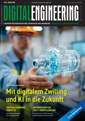 Cover of Digital Engineering Magazin