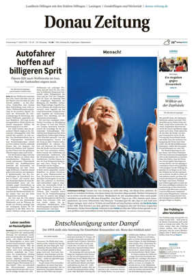 Cover of Donau Zeitung