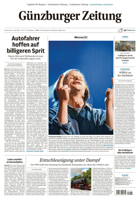 Cover of Guenzburger Zeitung