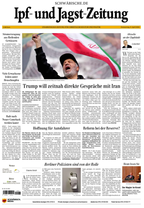 Cover of Ipf- und Jagst-Zeitung