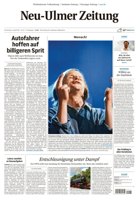 Cover of Neu-Ulmer Zeitung