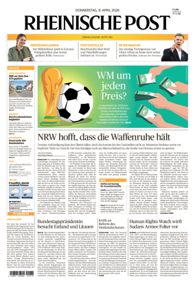 Cover of Rheinische Post Erkelenz
