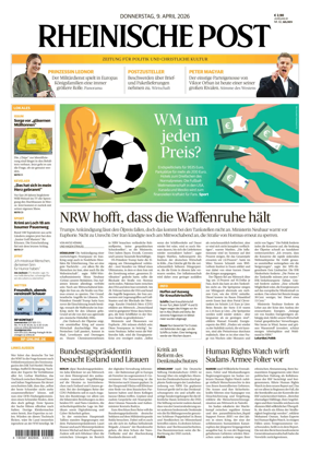 Cover of Rheinische Post - Geldern an Kevelaer