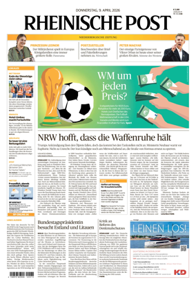 Cover of Rheinische Post Mettmann