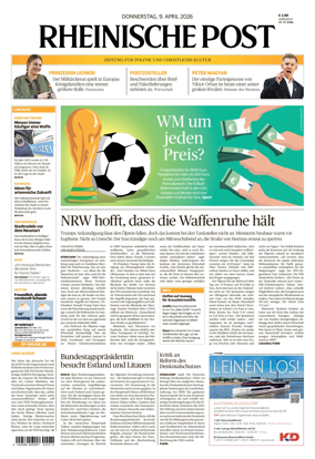 Cover of Rheinische Post Ratingen
