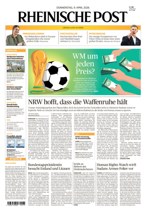 Cover of Rheinische Post Viersen