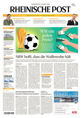 Cover of Rheinische Post
