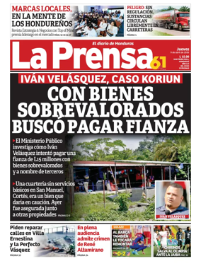 Cover of Diario La Prensa