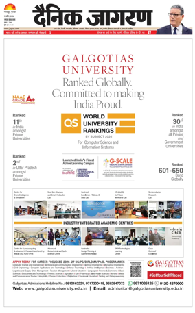 Cover of Dainik Jagran - Gorakhpur