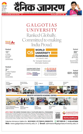 Cover of Dainik Jagran - Varanasi