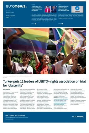 Cover of EuroNews (English Edition)