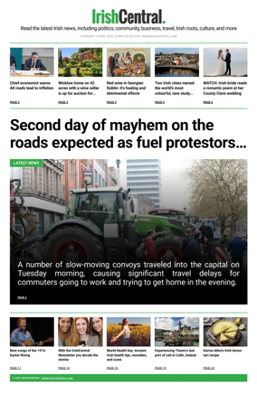 Cover of Irish Central