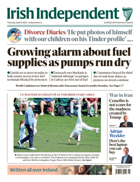 Cover of Irish Independent