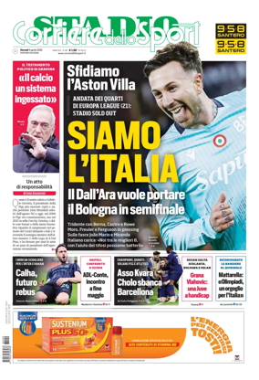 Cover of Corriere dello Sport Stadio (Bologna)