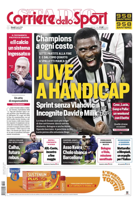 Cover of Corriere dello Sport