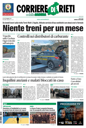 Cover of Corriere di Rieti