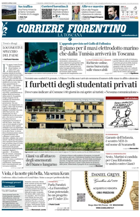 Cover of Corriere Fiorentino