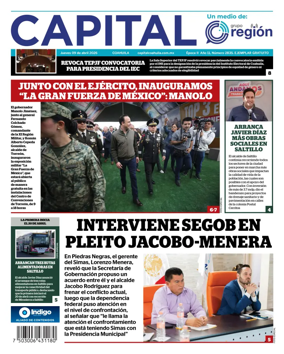 Cover of Capital Coahuila