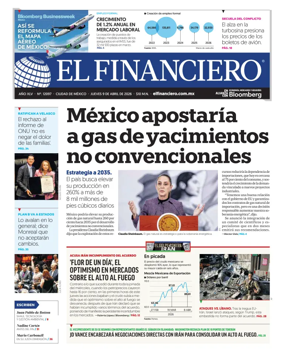 Cover of El Financiero