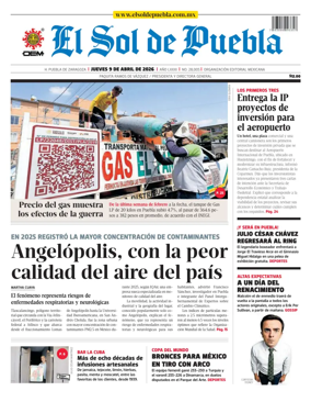 Cover of El Sol de Puebla