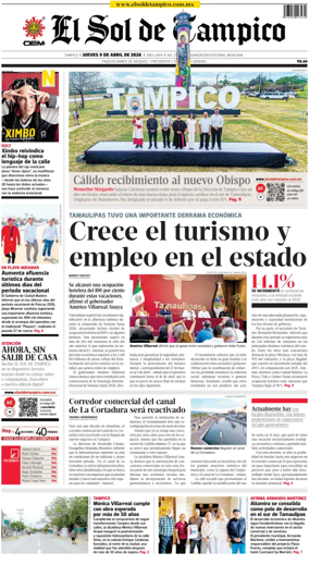 Cover of El Sol de Tampico