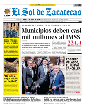 Cover of El Sol de Zacatecas