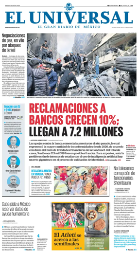 Cover of El Universal