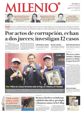 Cover of Milenio Puebla