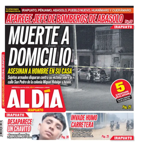 Cover of Periodico Al Dia (Irapuato)