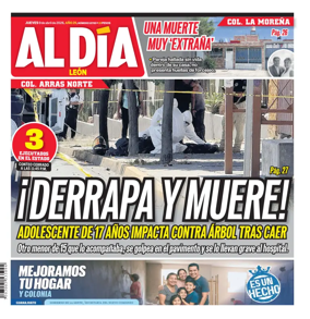 Cover of Periodico Al Dia (Leon)