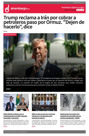 Cover of Sin Embargo destacadas