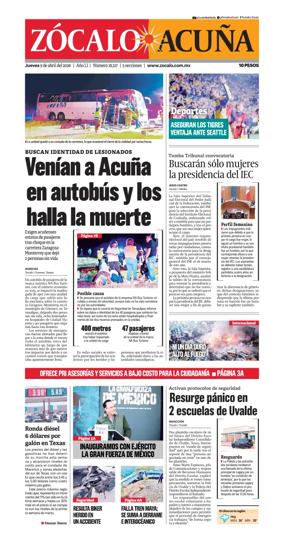 Cover of Zocalo Acuna