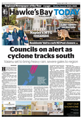Cover of Hawke's Bay Today