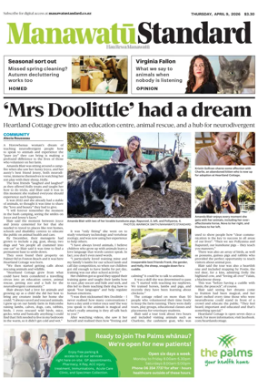 Cover of Manawatu Standard