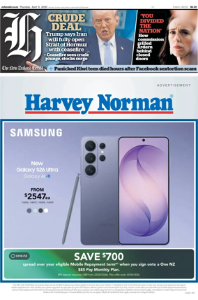 Cover of The New Zealand Herald