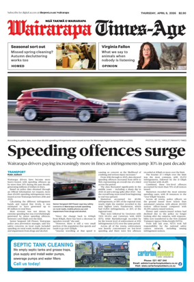 Cover of Wairarapa Times-Age (NZ)