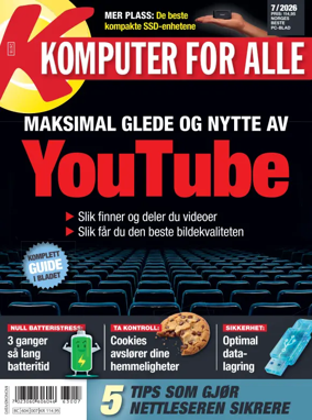 Cover of Komputer for alle (Norway)