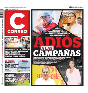 Cover of Diario Correo