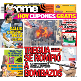 Cover of Diario Trome
