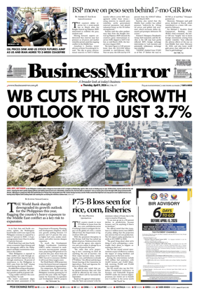 Cover of BusinessMirror