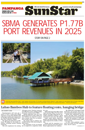 Cover of Sun.Star Pampanga