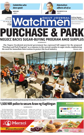 Cover of Watchmen Daily Journal