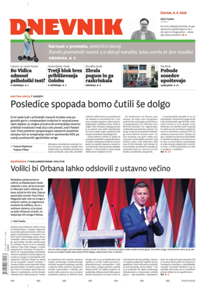 Cover of Dnevnik (Slovenija)