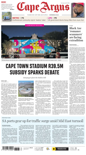 Cover of Cape Argus