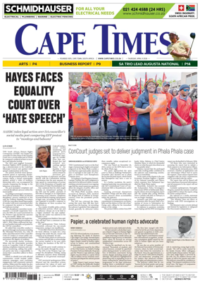 Cover of Cape Times