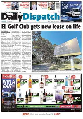 Cover of Daily Dispatch