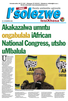 Cover of Isolezwe lesiXhosa