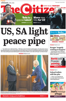 Cover of The Citizen (Gauteng)