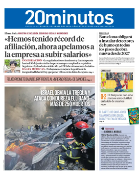 Cover of 20 Minutos Barcelona