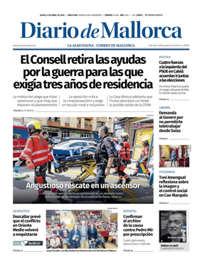 Cover of Diario de Mallorca